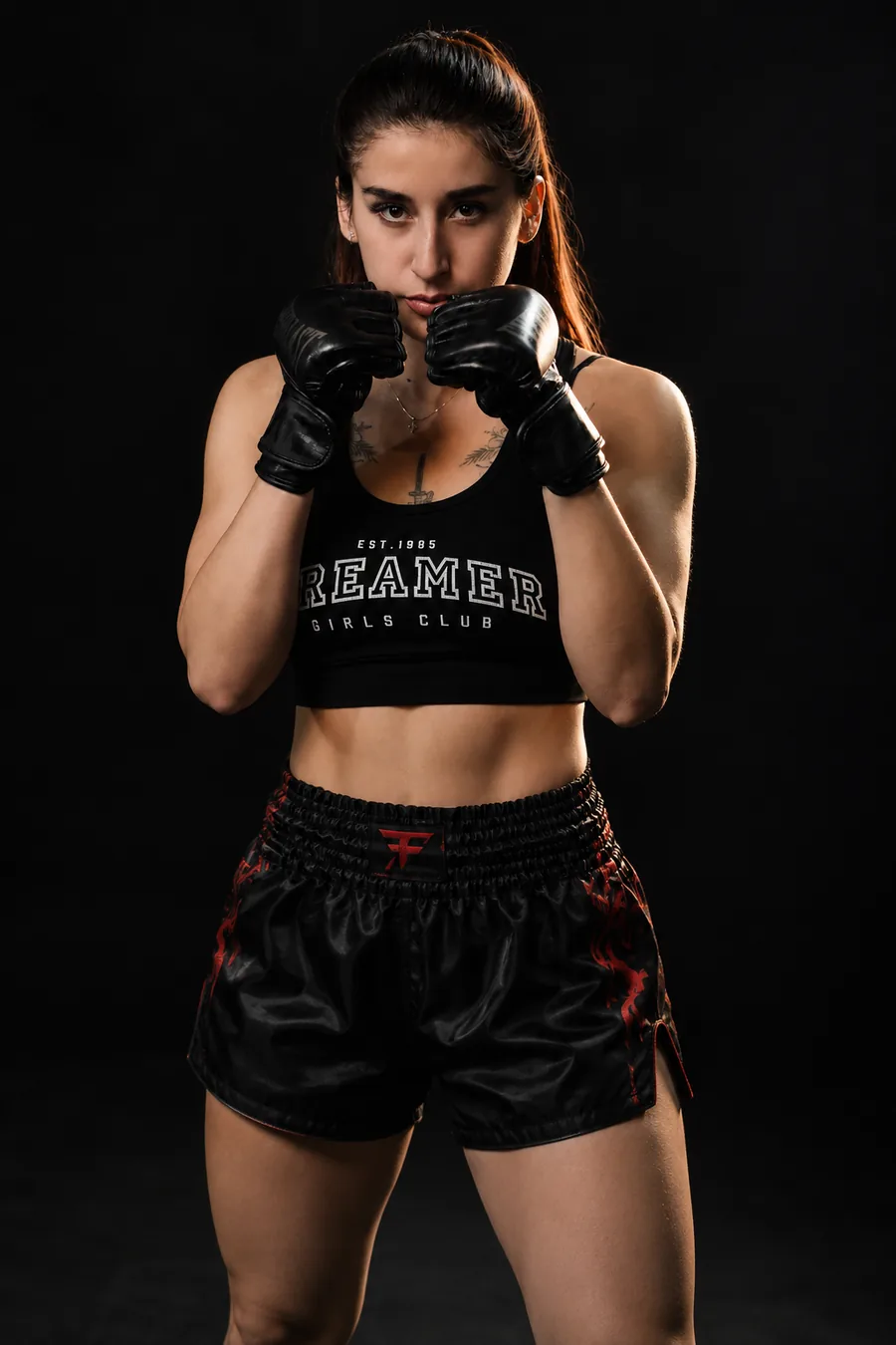 Coach Gabby, entrenadora de boxeo en La Forja MMA, Cali